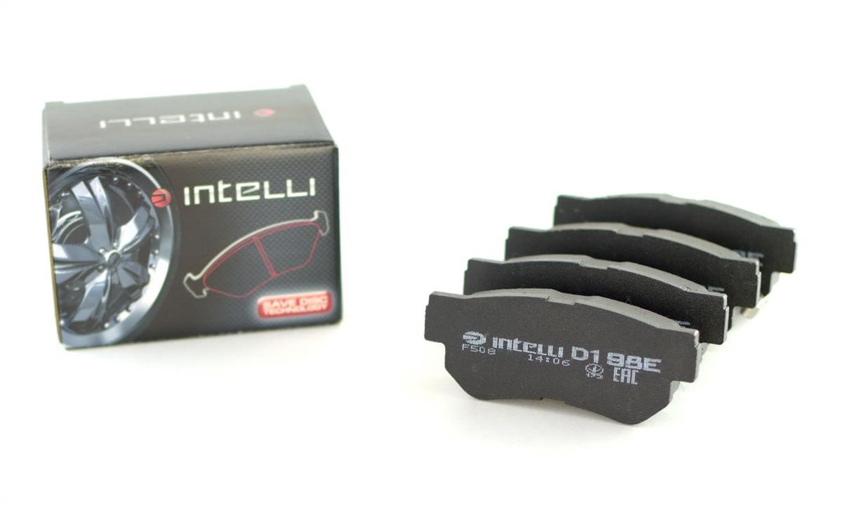 Intelli D198E Front disc brake pads, set D198E