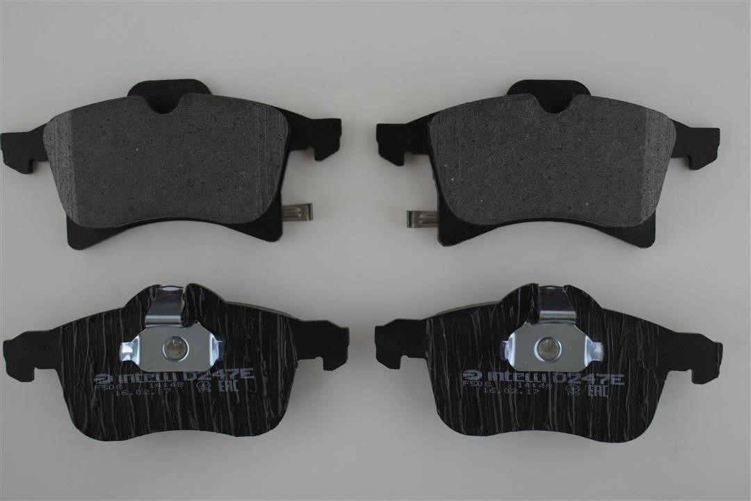 Intelli D247E Front disc brake pads, set D247E