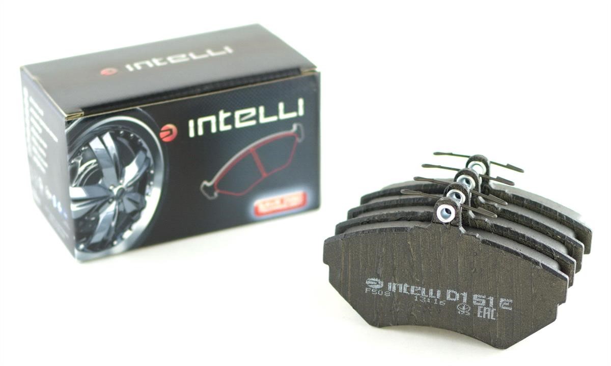 Intelli D151E Front disc brake pads, set D151E