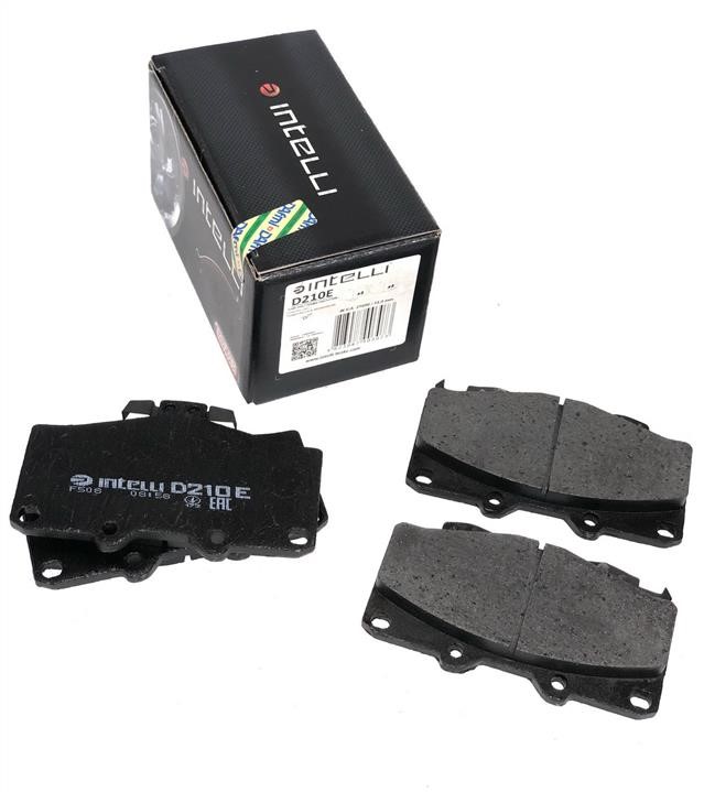 Intelli D210E Front disc brake pads, set D210E
