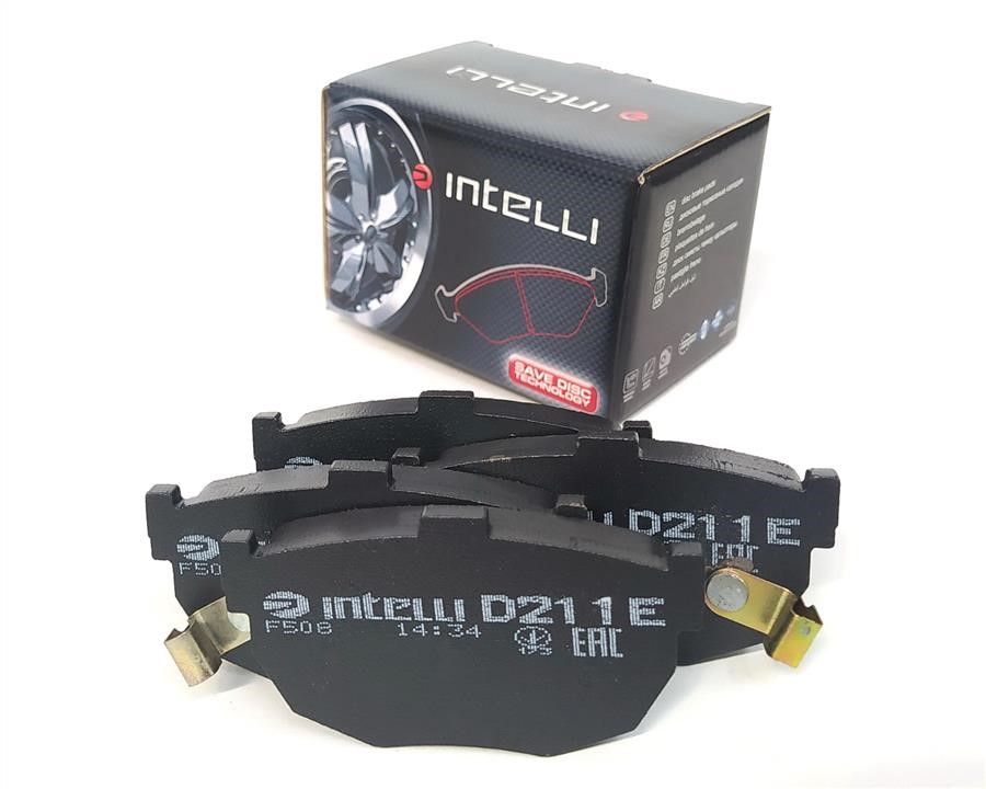 Intelli D211E Front disc brake pads, set D211E