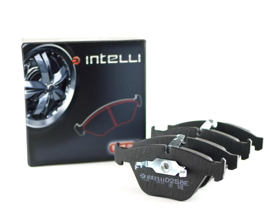 Intelli D258E Front disc brake pads, set D258E