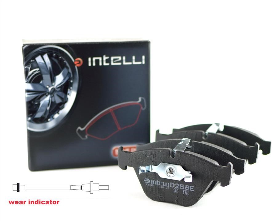 Intelli D258EI Front disc brake pads, set D258EI