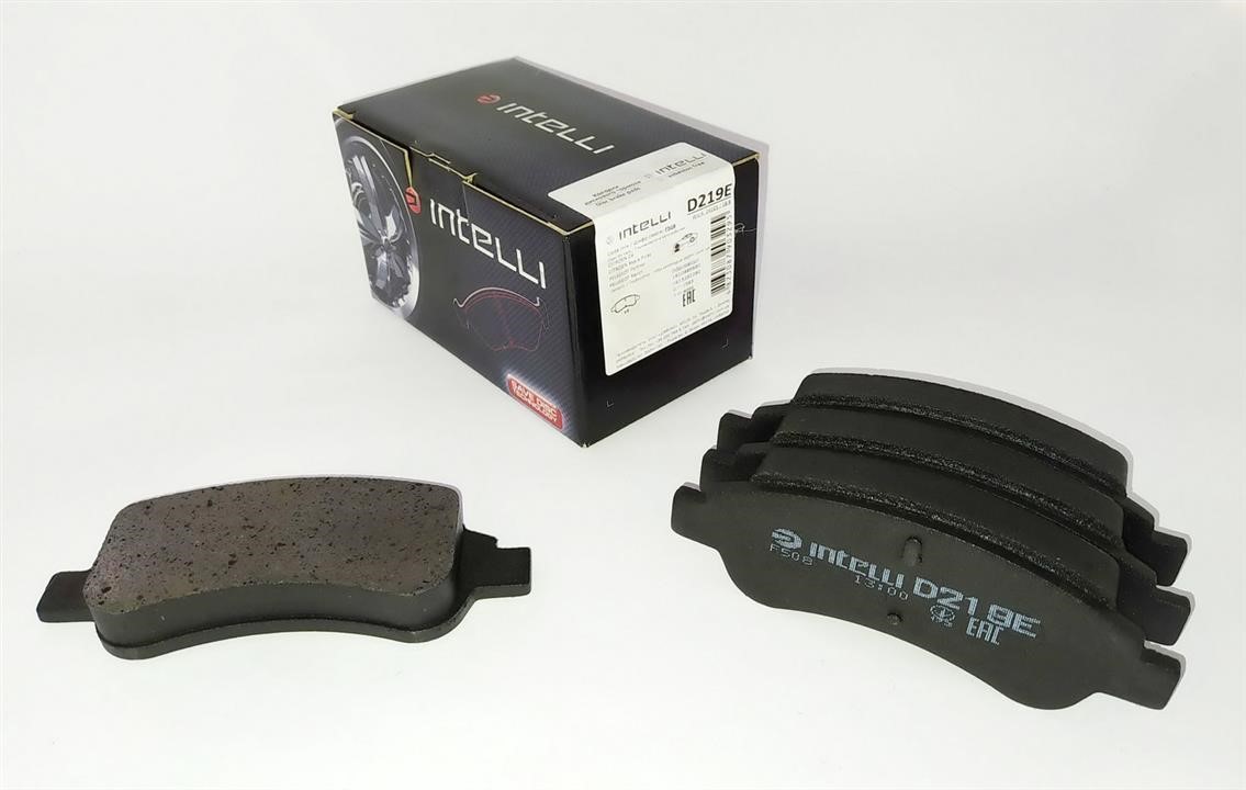 Intelli D219E Front disc brake pads, set D219E