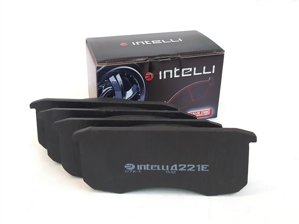 Intelli D221E Front disc brake pads, set D221E