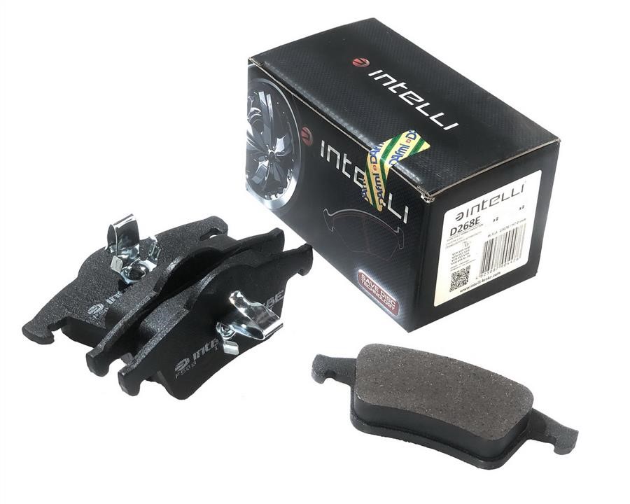 Intelli D268E Rear disc brake pads, set D268E
