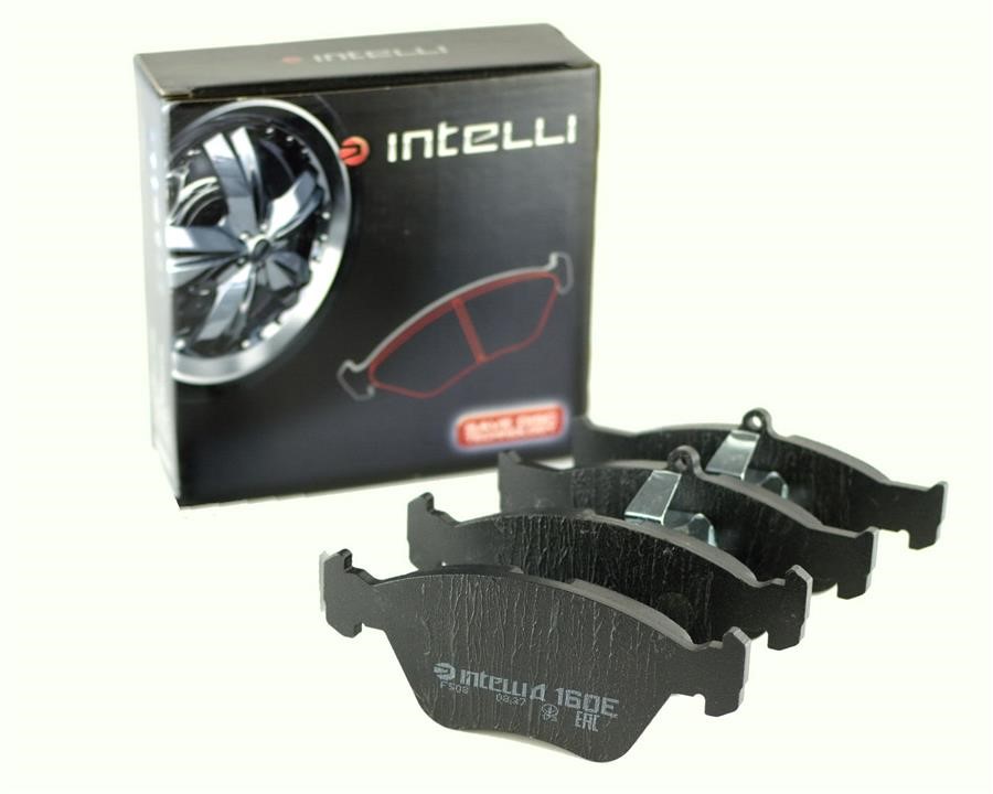 Intelli D160E Front disc brake pads, set D160E