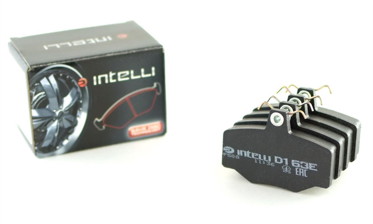 Intelli D163E Rear disc brake pads, set D163E