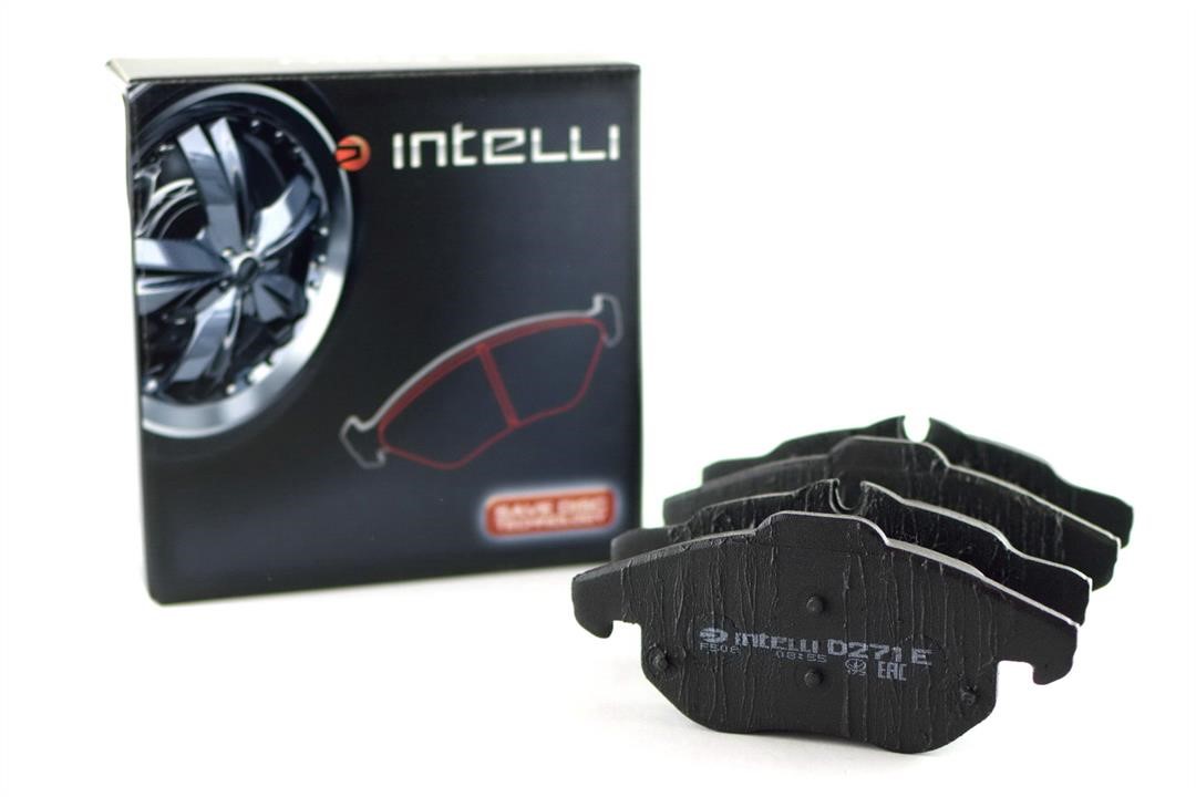 Intelli D271E Front disc brake pads, set D271E