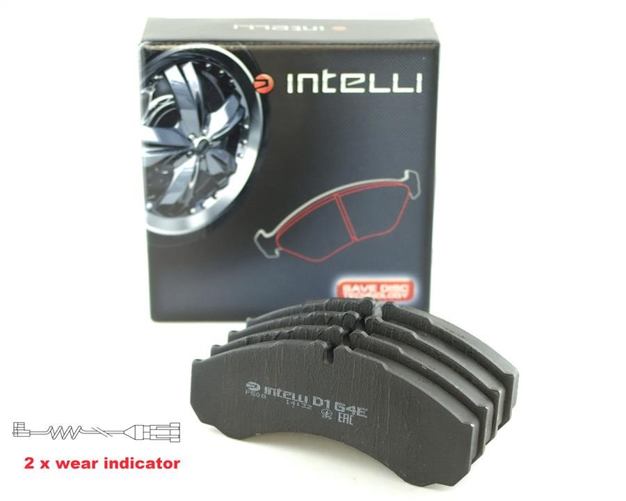Intelli D164EI Rear disc brake pads, set D164EI