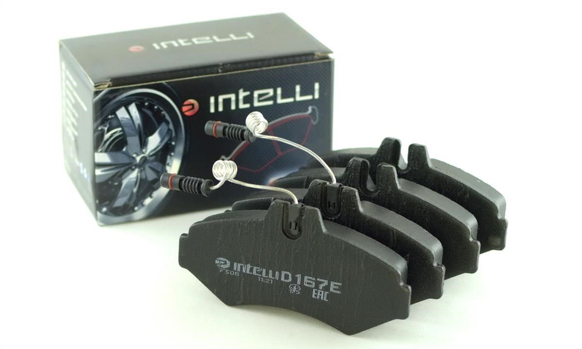 Intelli D167EI Rear disc brake pads, set D167EI