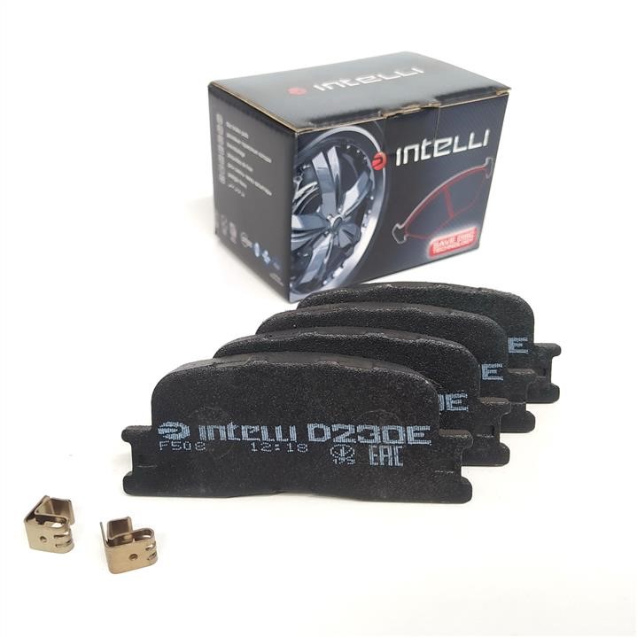 Intelli D230E Rear disc brake pads, set D230E