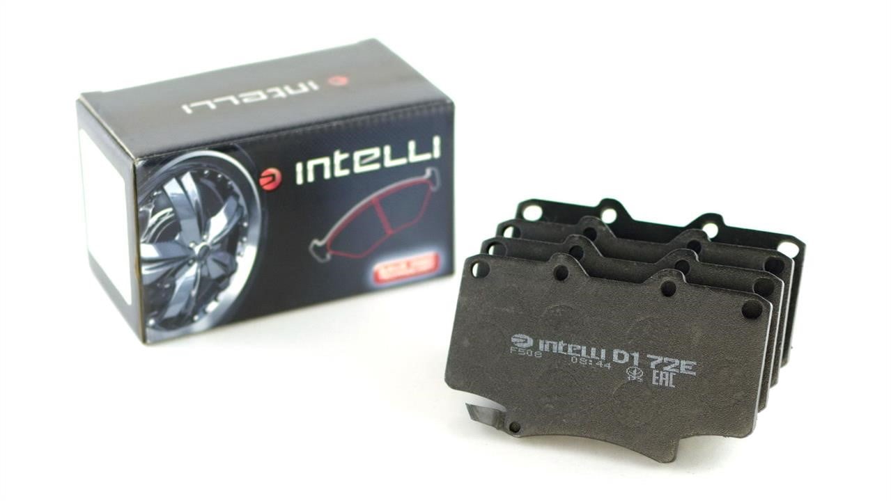 Intelli D172E Front disc brake pads, set D172E