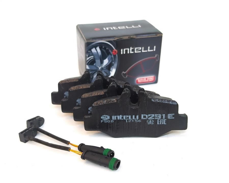 Intelli D291E Rear disc brake pads, set D291E