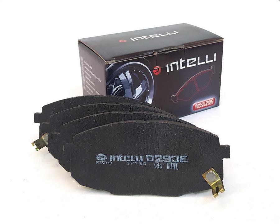 Intelli D293E Front disc brake pads, set D293E