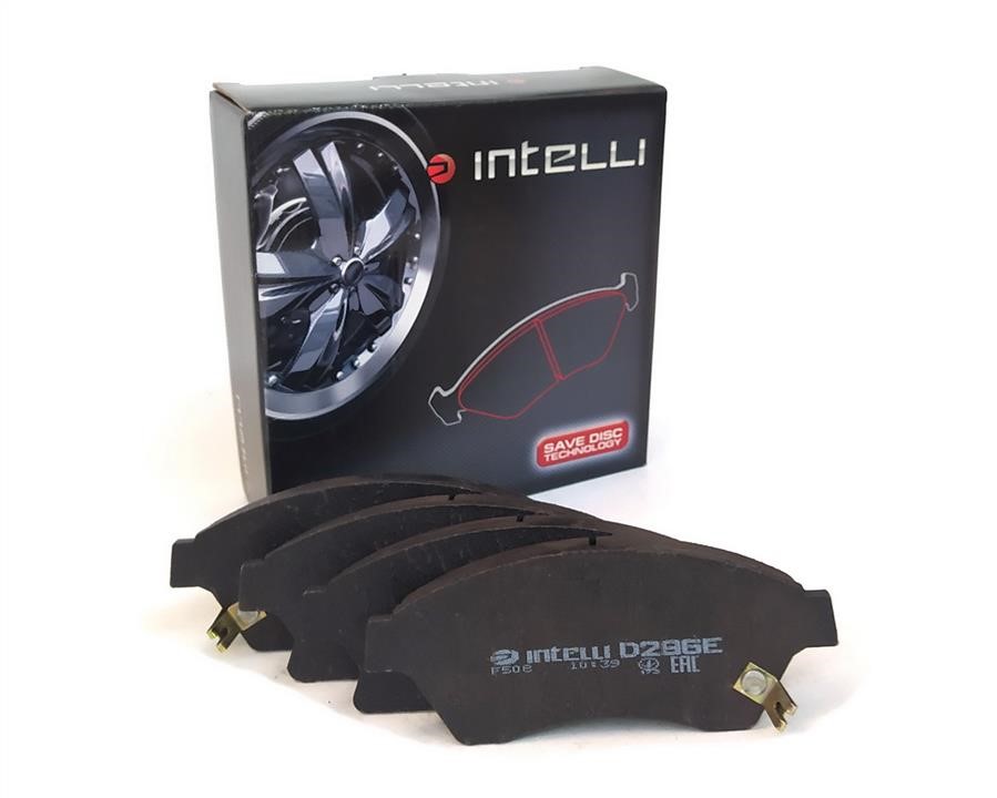 Intelli D296E Front disc brake pads, set D296E