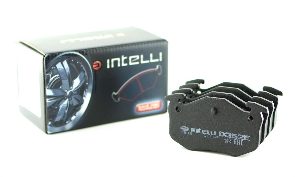 Intelli D352E Front disc brake pads, set D352E