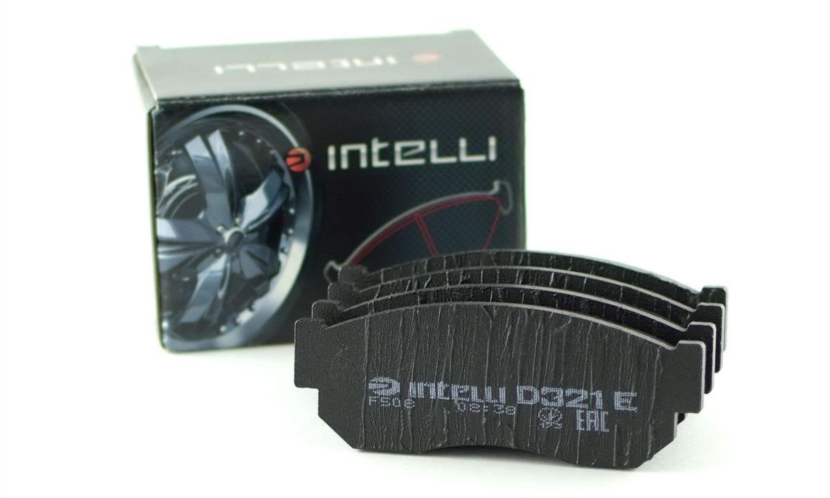Intelli D321E Front disc brake pads, set D321E