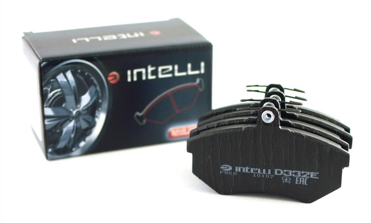 Intelli D332E Front disc brake pads, set D332E