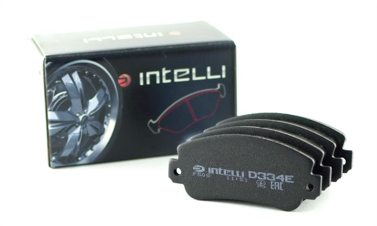 Intelli D334E Front disc brake pads, set D334E