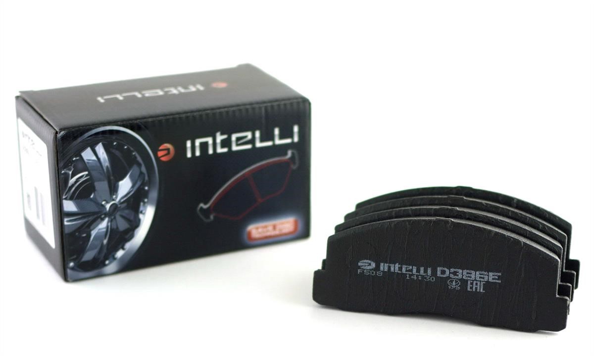 Intelli D396E Front disc brake pads, set D396E