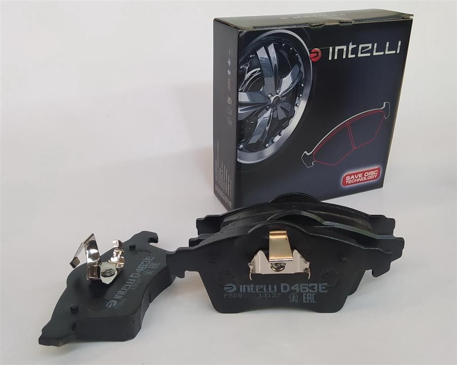 Intelli D463E Front disc brake pads, set D463E