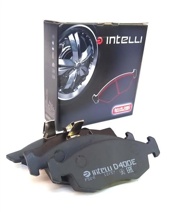 Intelli D400E Front disc brake pads, set D400E