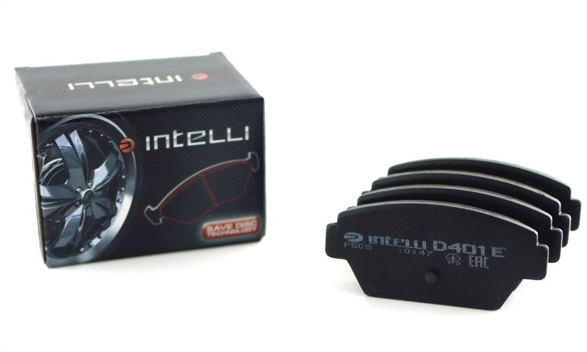 Intelli D401E Rear disc brake pads, set D401E