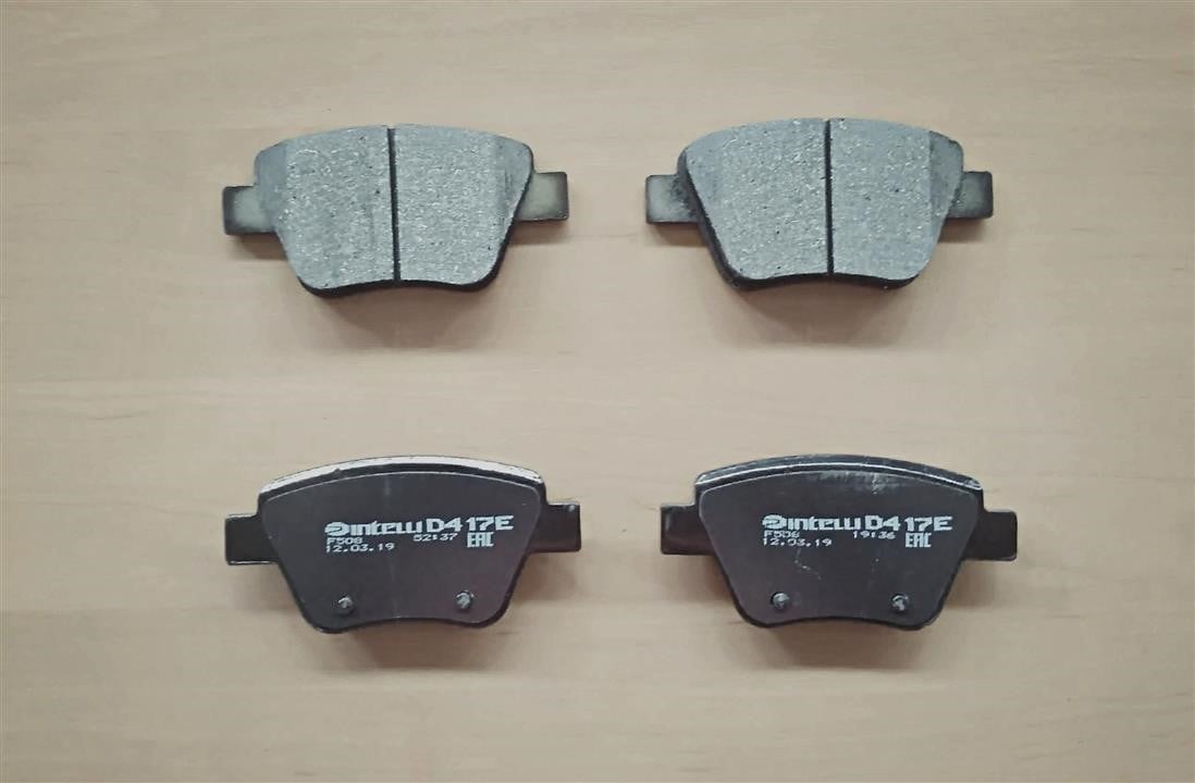 Intelli D417E Rear disc brake pads, set D417E