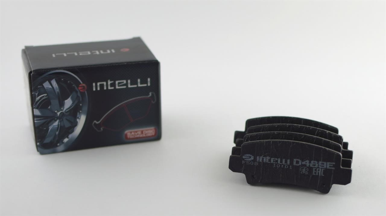 Intelli D489E Rear disc brake pads, set D489E