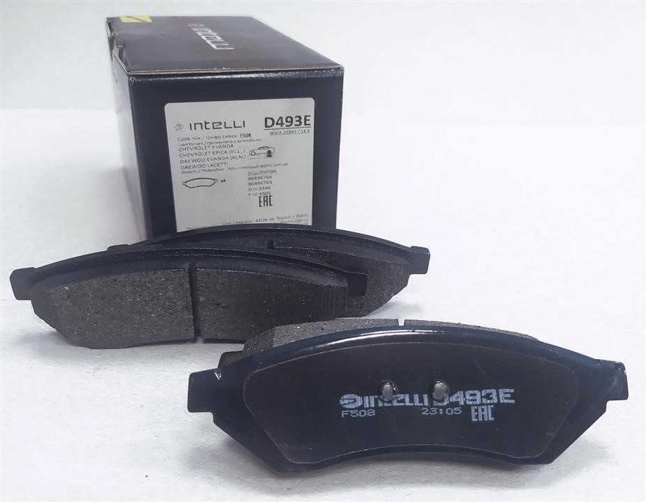 Intelli D493E Rear disc brake pads, set D493E