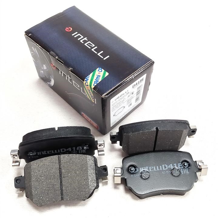 Intelli D418E Front disc brake pads, set D418E