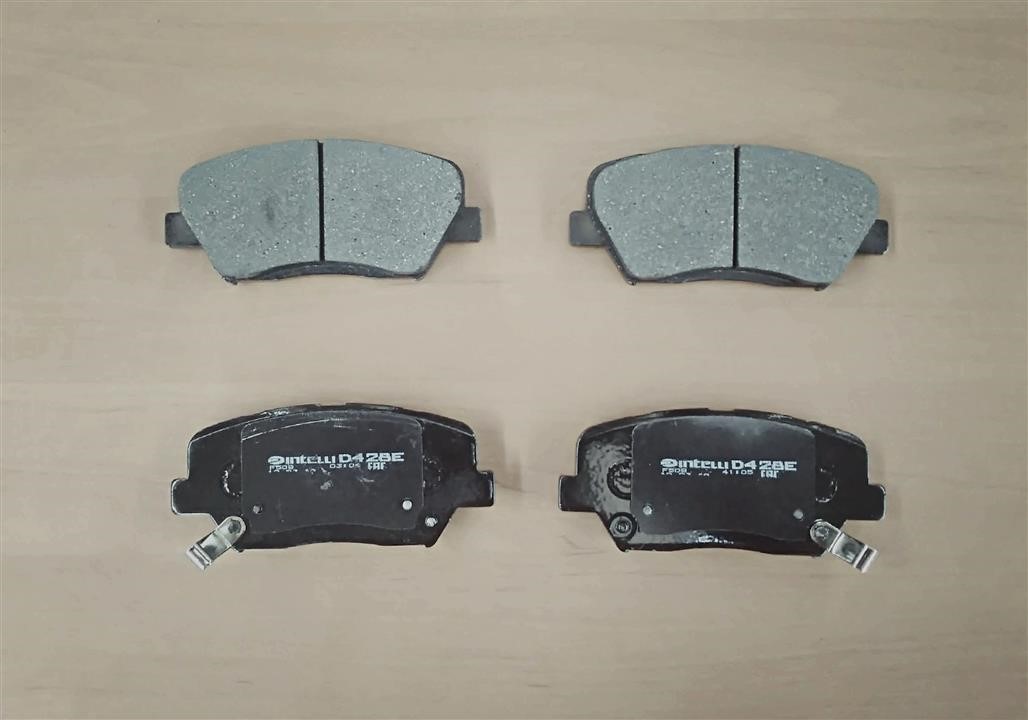 Intelli D428E Front disc brake pads, set D428E
