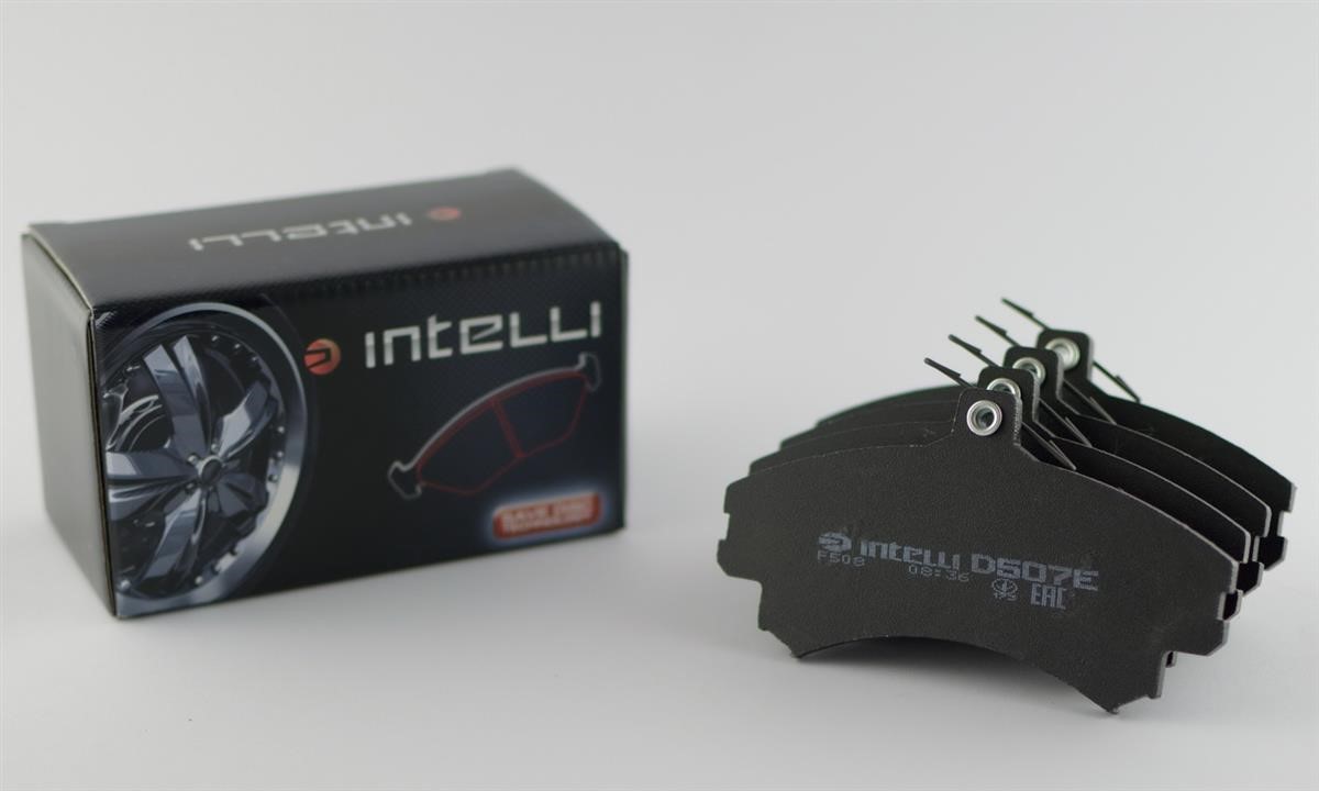 Intelli D507E Front disc brake pads, set D507E
