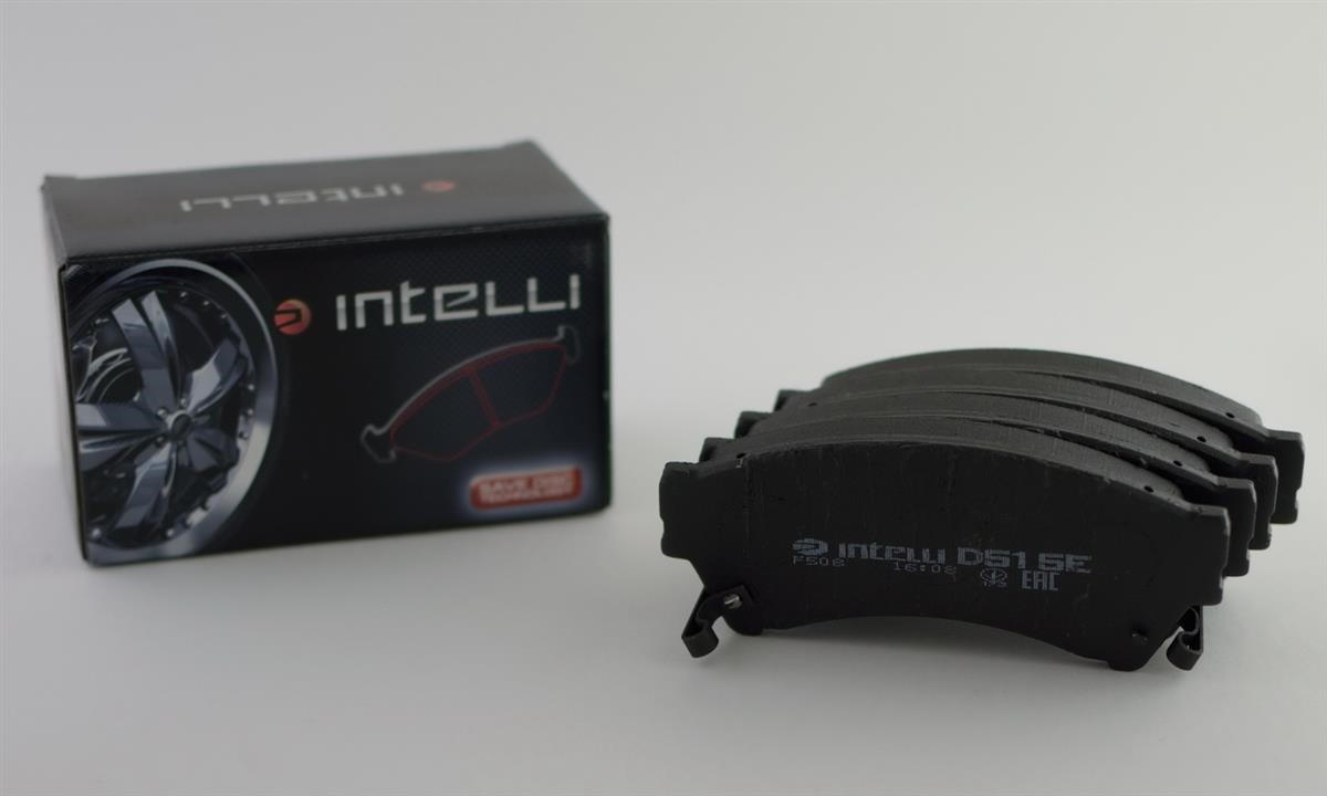Intelli D515E Front disc brake pads, set D515E