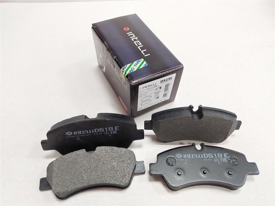 Intelli D519E Rear disc brake pads, set D519E