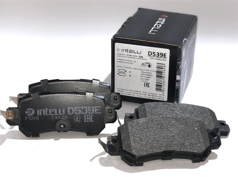 Intelli D539E Rear disc brake pads, set D539E