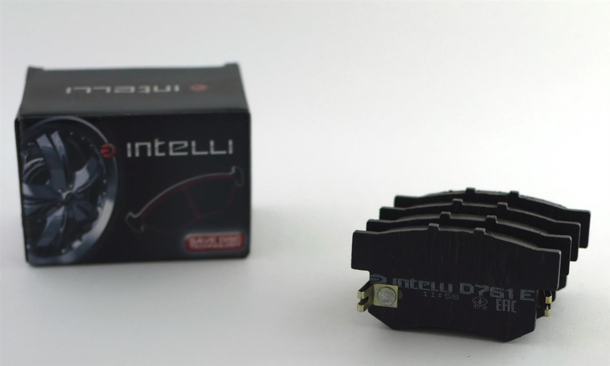 Intelli D751E Rear disc brake pads, set D751E