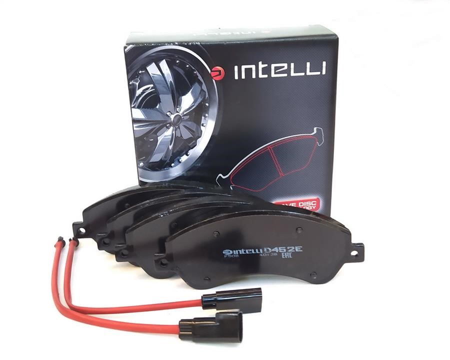Intelli D452E Front disc brake pads, set D452E