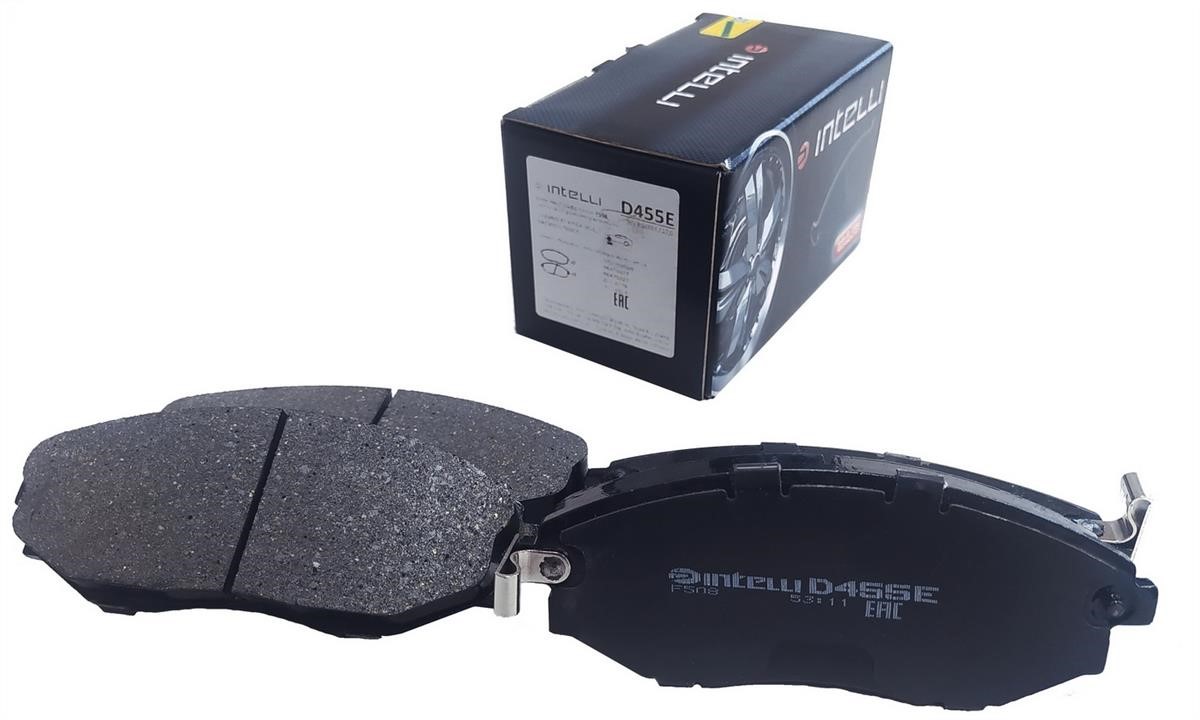 Intelli D455E Front disc brake pads, set D455E