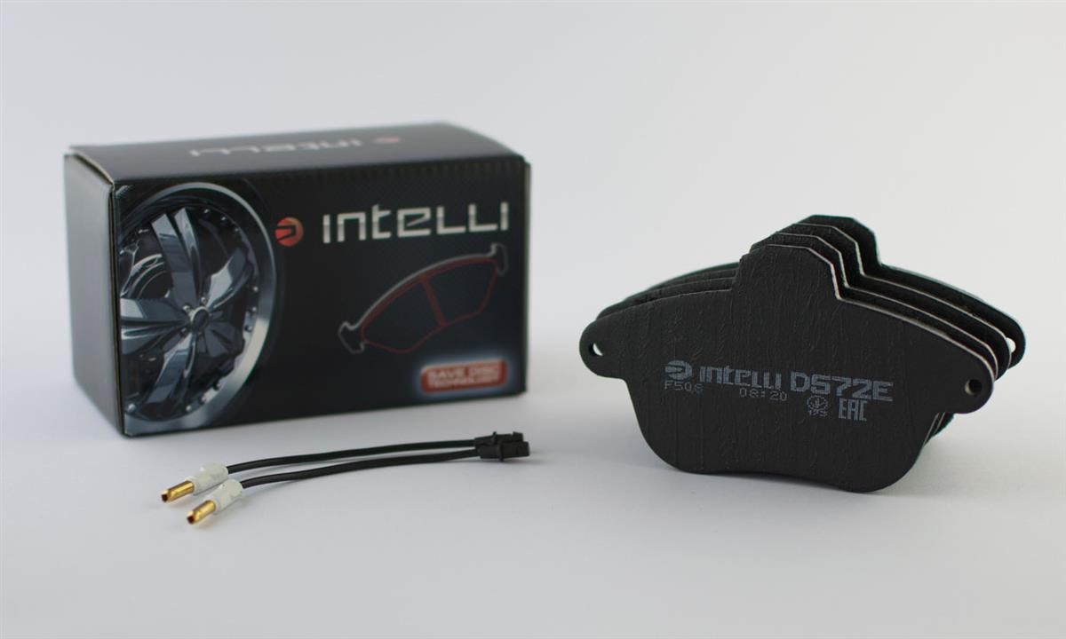 Intelli D572E Front disc brake pads, set D572E