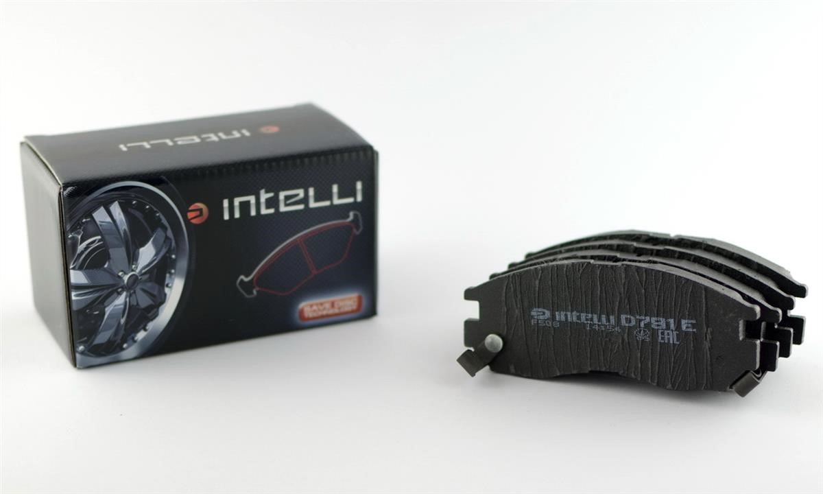 Intelli D791E Front disc brake pads, set D791E