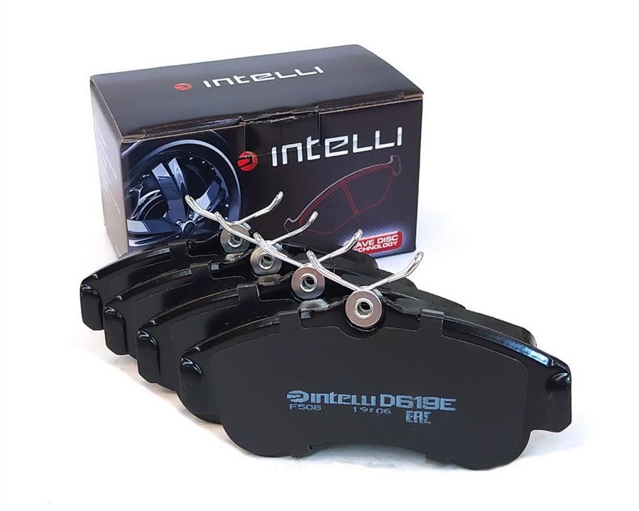 Intelli D619E Front disc brake pads, set D619E