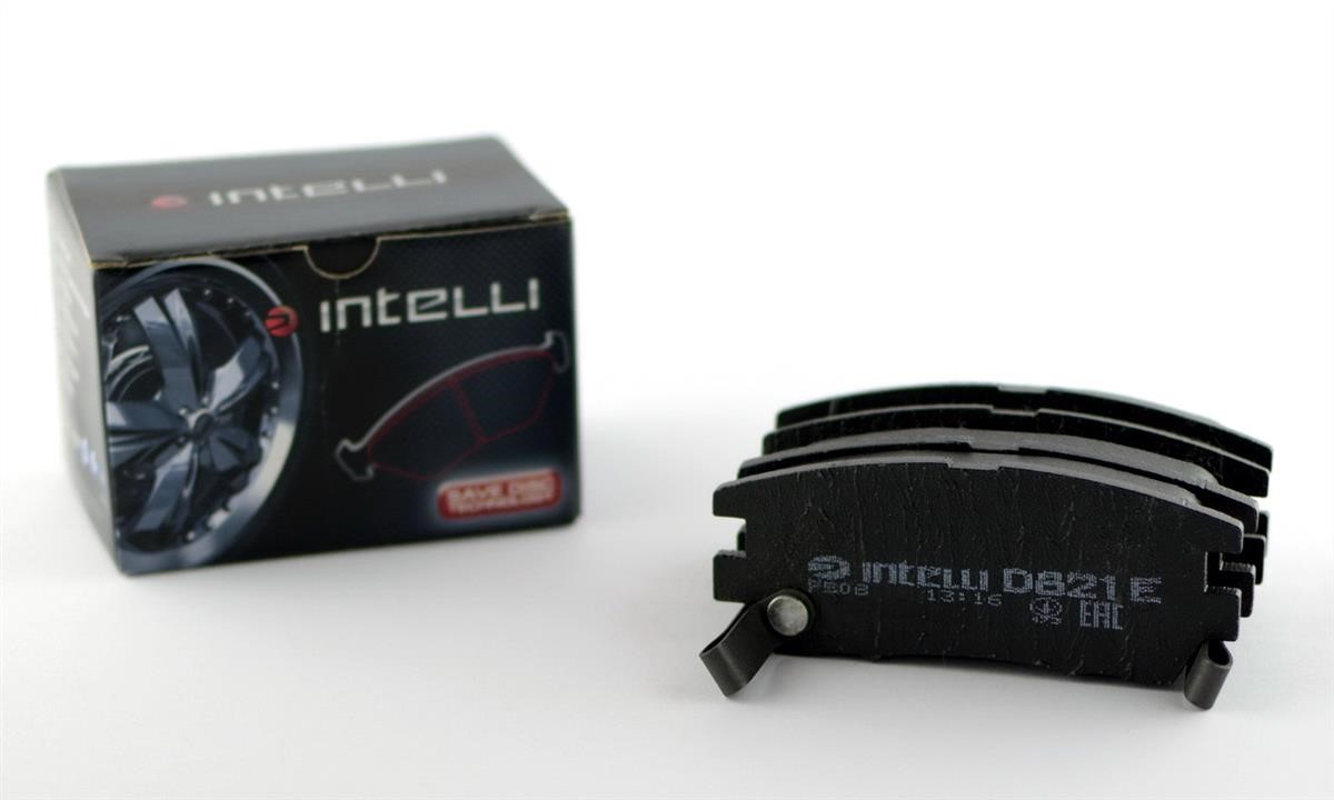 Intelli D821E Rear disc brake pads, set D821E