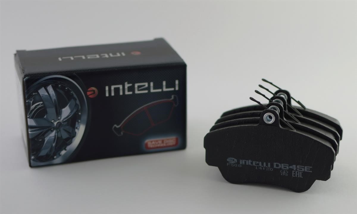 Intelli D645E Front disc brake pads, set D645E