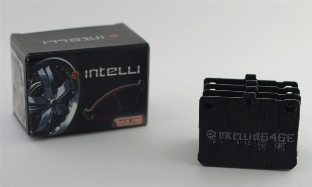 Intelli D646E Front disc brake pads, set D646E