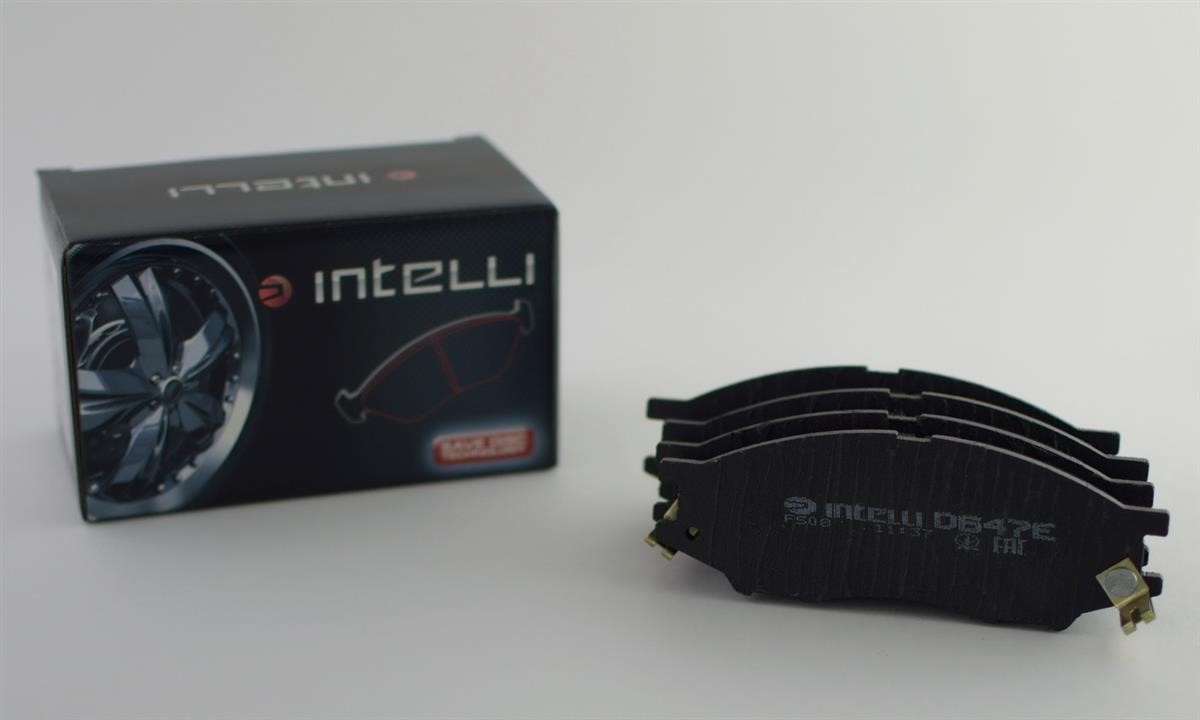Intelli D647E Front disc brake pads, set D647E