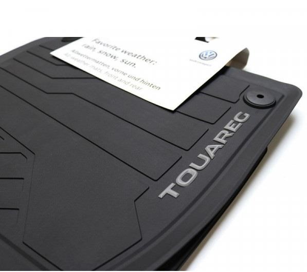 Rubber mats VW Touareg 2018-, set 4 pcs. VAG 761 061 500 8 2V
