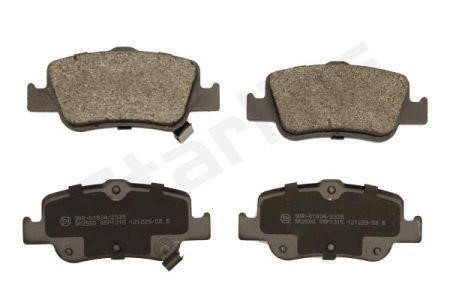 StarLine BD S481 Rear disc brake pads, set BDS481