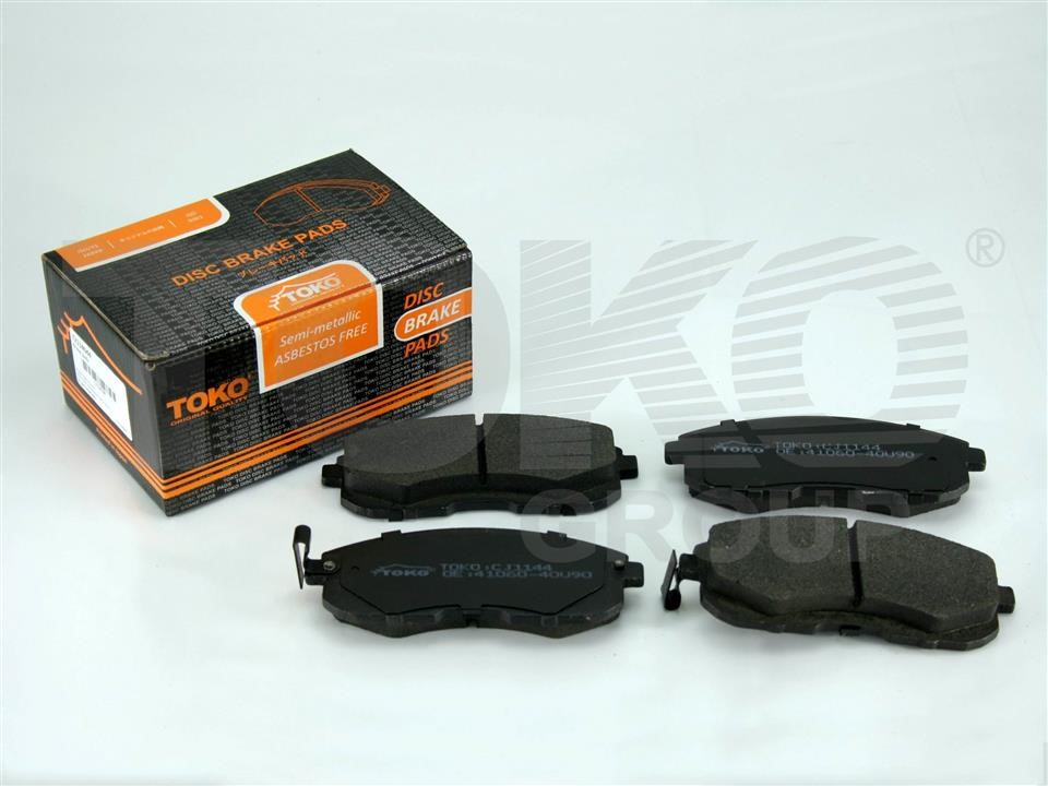 Toko CJ1-184TOKO Front disc brake pads, set CJ1184TOKO